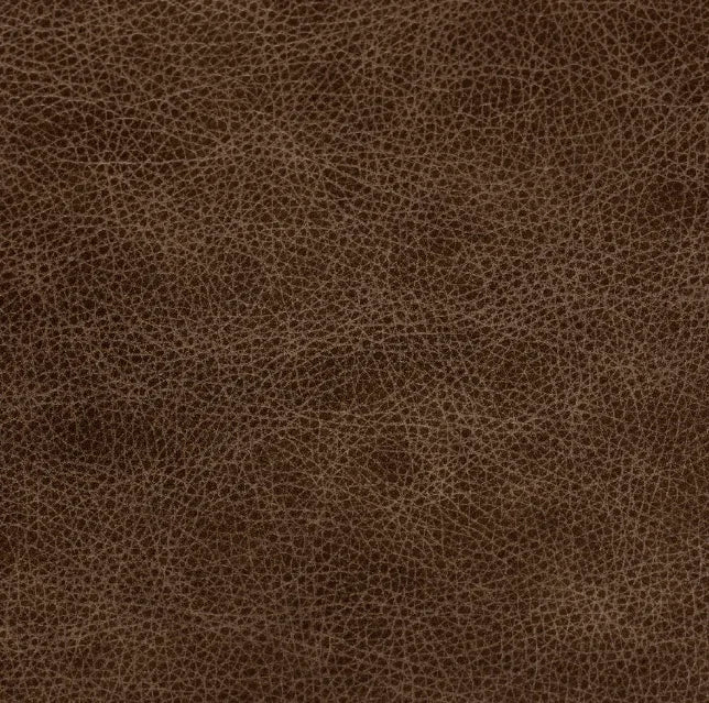 Brown distressed leather texture sample from Asher Leather