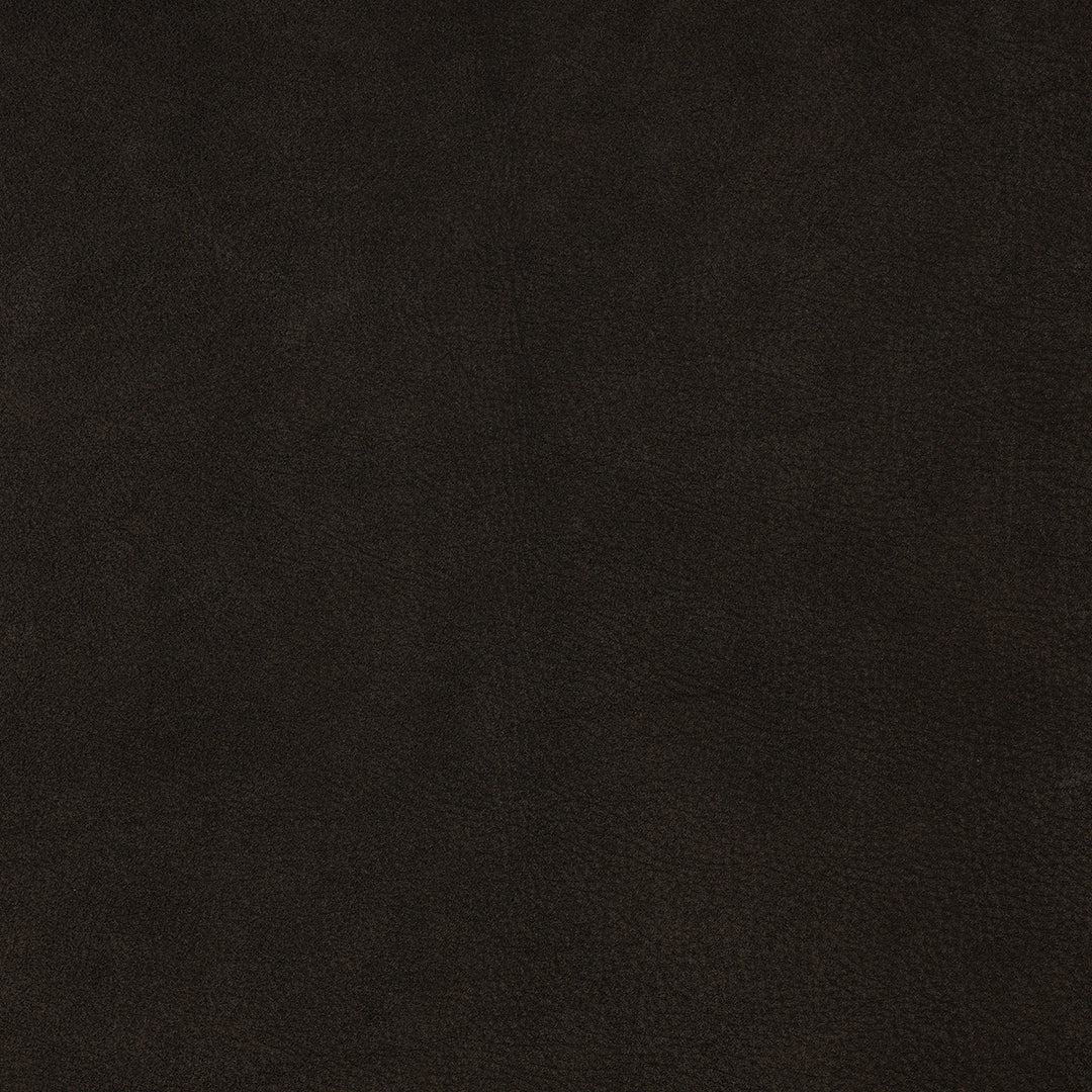 Close-up texture of dark brown Cordoba Expresso leather with subtle natural grain